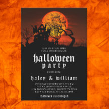 Festa de Halloween Espetacular Lua da Casa Assombr