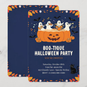 Convite Festa de Halloween Fofa