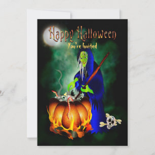 Convite Festa de Halloween, Haggard, bruxaria