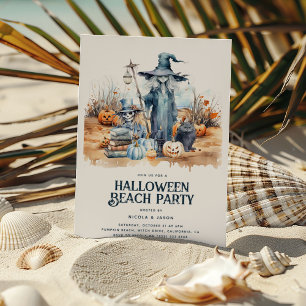 Convite Festa de Halloween na Praia Costeira