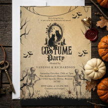 Festa de Halloween para Adultos Esqueleto Gótico V