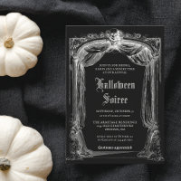 Festa de Halloween para Adultos Noturna Vintage Gó