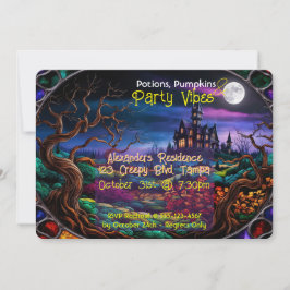 Convite Festa de Halloween Personalizada Convide Casa Asso