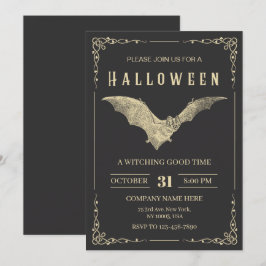 Convite Festa de Halloween Personalizada para Empresas