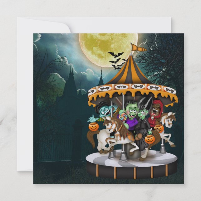 Convite Festa de Halloween - SRF (Frente)