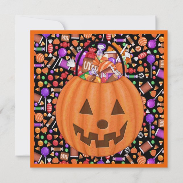 Convite Festa de Halloween - SRF (Frente)