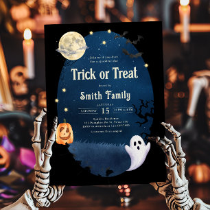 Convite Festa de Halloween 'Trick or Treat'