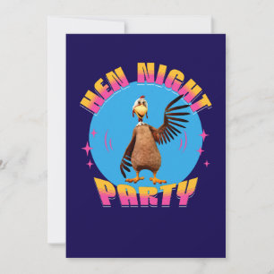 Convite Festa de Hen Noite Personalizada - Bachelorette En