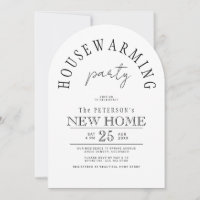 Festa de inauguração de casa nova moderna simples
