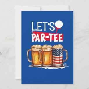 Convite Festa de Independência do Golfe 4 de Julho 