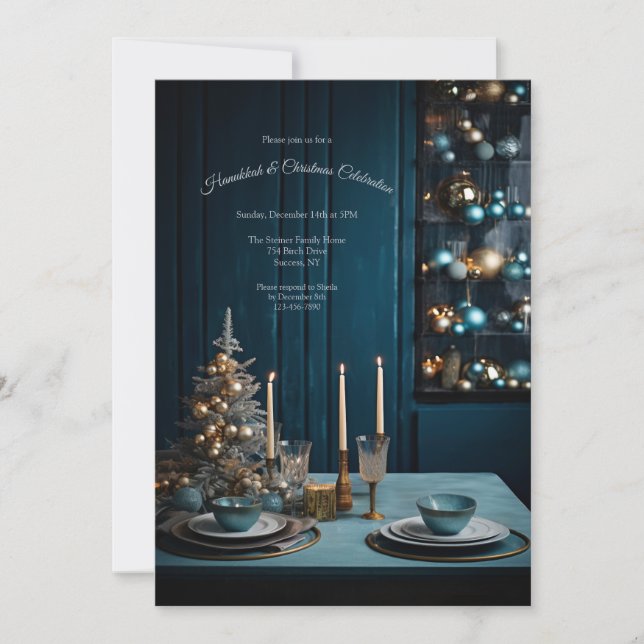 Convite Festa de Janto de Férias (Frente)