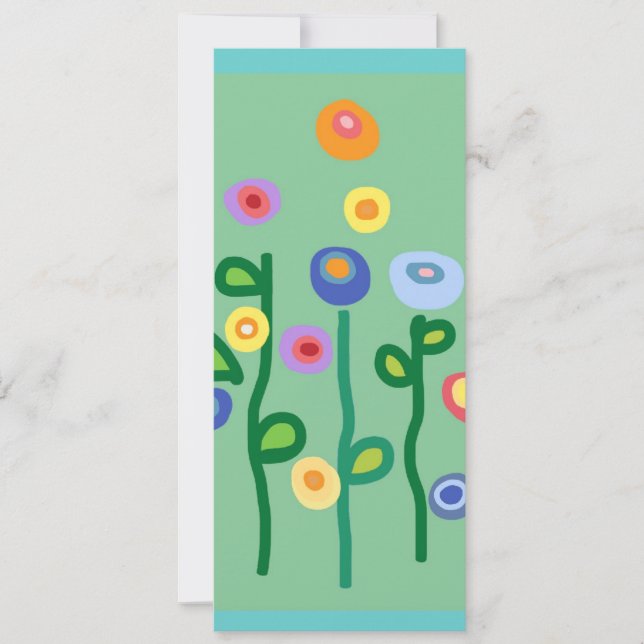 Convite Festa de jardim (Frente)