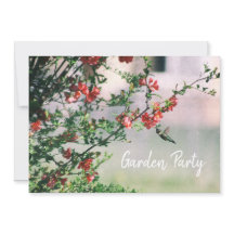 Festa de Jardim Floral de Hummingbird Summer