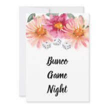 Festa de Jogo de Dice Floral Bunco