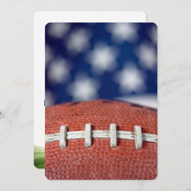 Convite Festa de Jogos de Futebol (Frente/Verso)