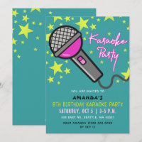 Festa de Karaoke, Aniversário de criança Rosa, Bra