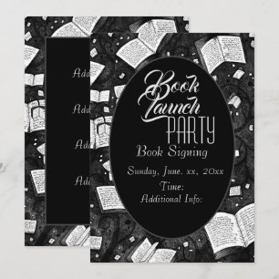 Convite Festa de Lançamento do Livro Branco e Negro