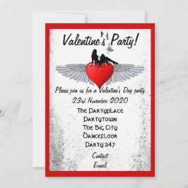 Convite Festa de namorados Rockabilly