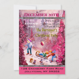 Convite Festa de Natal Anual do Funtime de Leitura