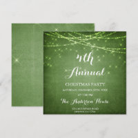 Festa de Natal Anual Verde