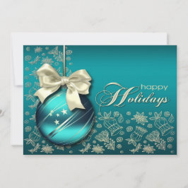 Convite Festa de Natal Bauble Natal