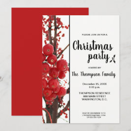 Convite Festa de Natal Berry Merry