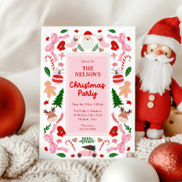 Convite Festa de Natal Bonita