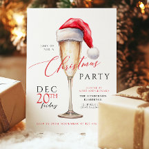 Festa de Natal com Chapéu do Papai Noel