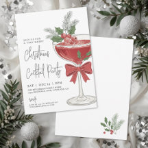Festa de Natal com Coquetel de Natal