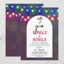Festa de Natal com Coquetel Jingle & Mingle