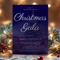 Festa de Natal Corporativa de Meia-Noite Azul
