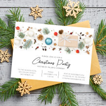 Festa de Natal Corporativa Minimalista