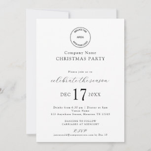 Convite Festa de Natal da Eleger Logo Company