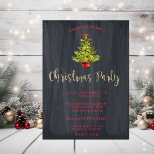 Convite Festa de Natal da Empresa Árvore de Natal em Aquar