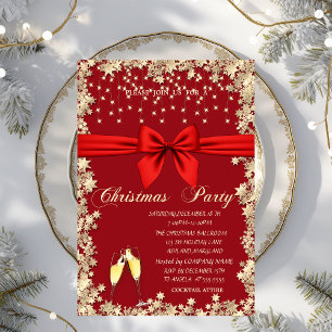 Convite Festa de Natal da Empresa Estrelas Vermelhas, Laço