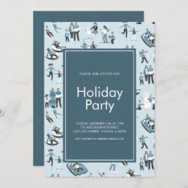 Convite Festa de Natal da Família Inverno