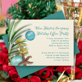 Convite Festa de Natal da Hawaiian Holiday Company