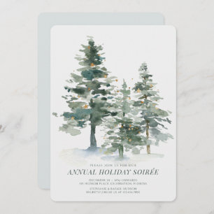 Convite Festa de Natal da Pine Forest