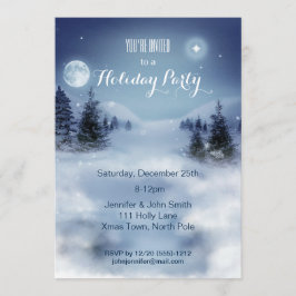 Convite Festa de Natal da Wonderland Snow