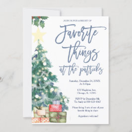 Convite Festa de Natal de Férias do Partido das Coisas Fav