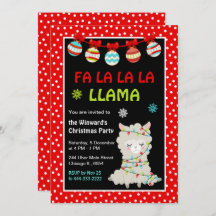 Festa de Natal de Férias Llama
