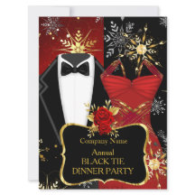 Festa de Natal de Gala Corporativa de Natal Tuxedo