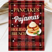 Festa de Natal de Panquecas e Pijamas