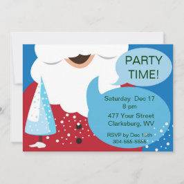 Convite Festa de Natal de Papais noeis