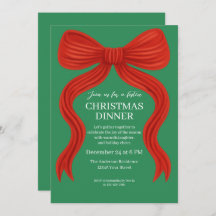 Festa de Natal do Arco Vermelho Elegante -