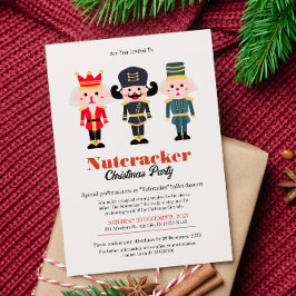 Convite Festa de Natal do Cole Nutcracker