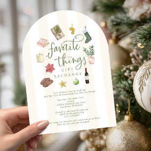 Convite Festa de Natal do Exchange com Ofertas Favoritas
