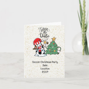 Convite Festa de Natal do Futebol Salve a Data