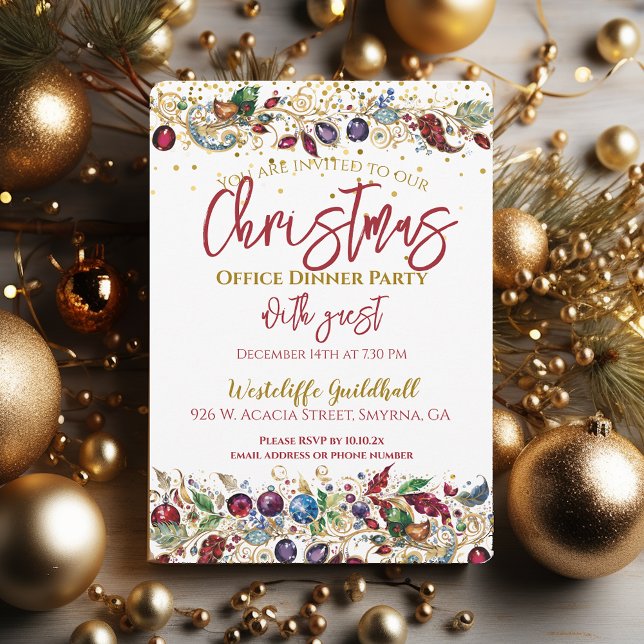 Convite Festa de Natal do Office (Criador carregado)
