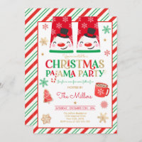 Festa de Natal do Partido Pajama Vermelho Feriado 